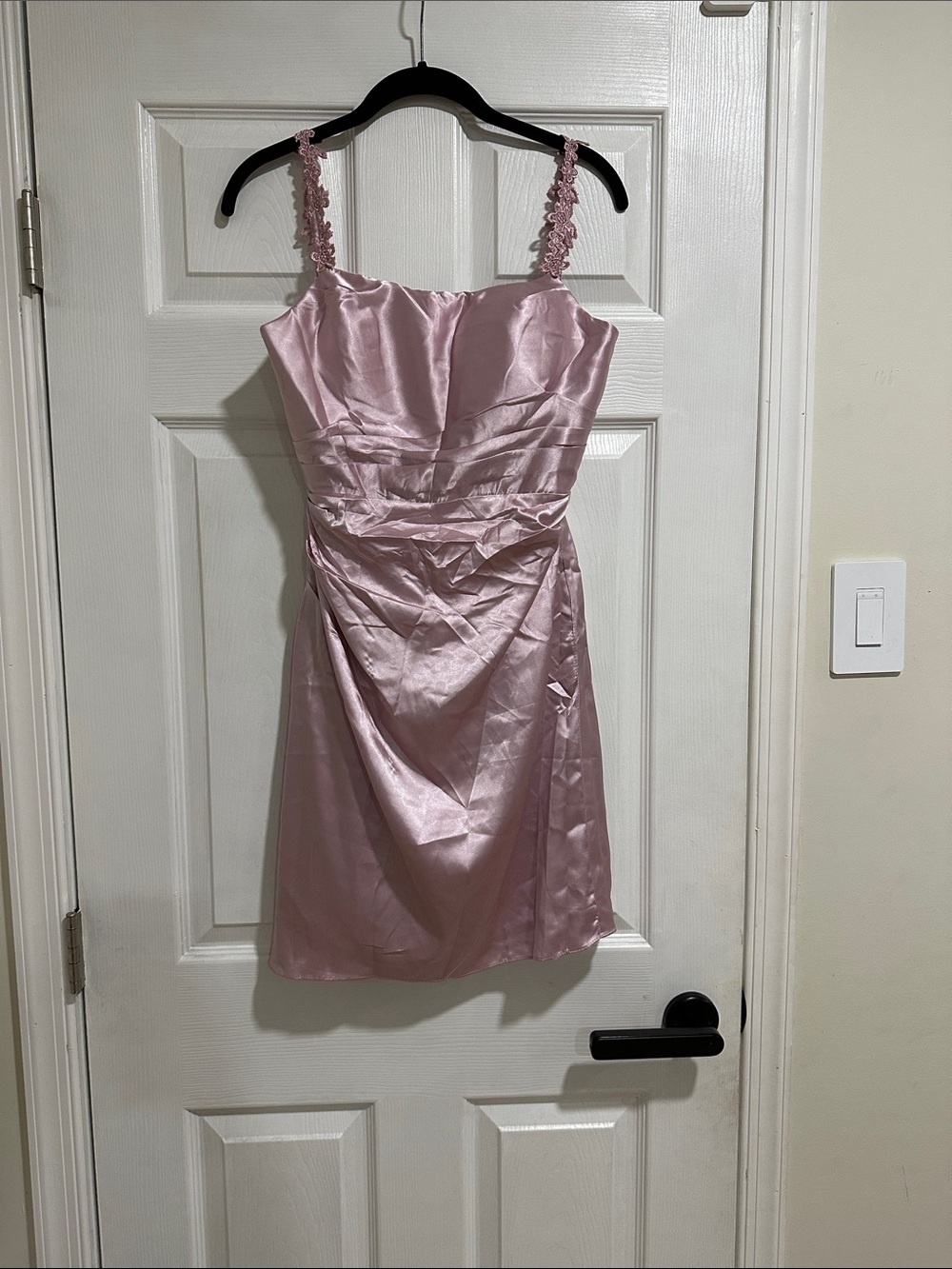 Satin Pink Dress